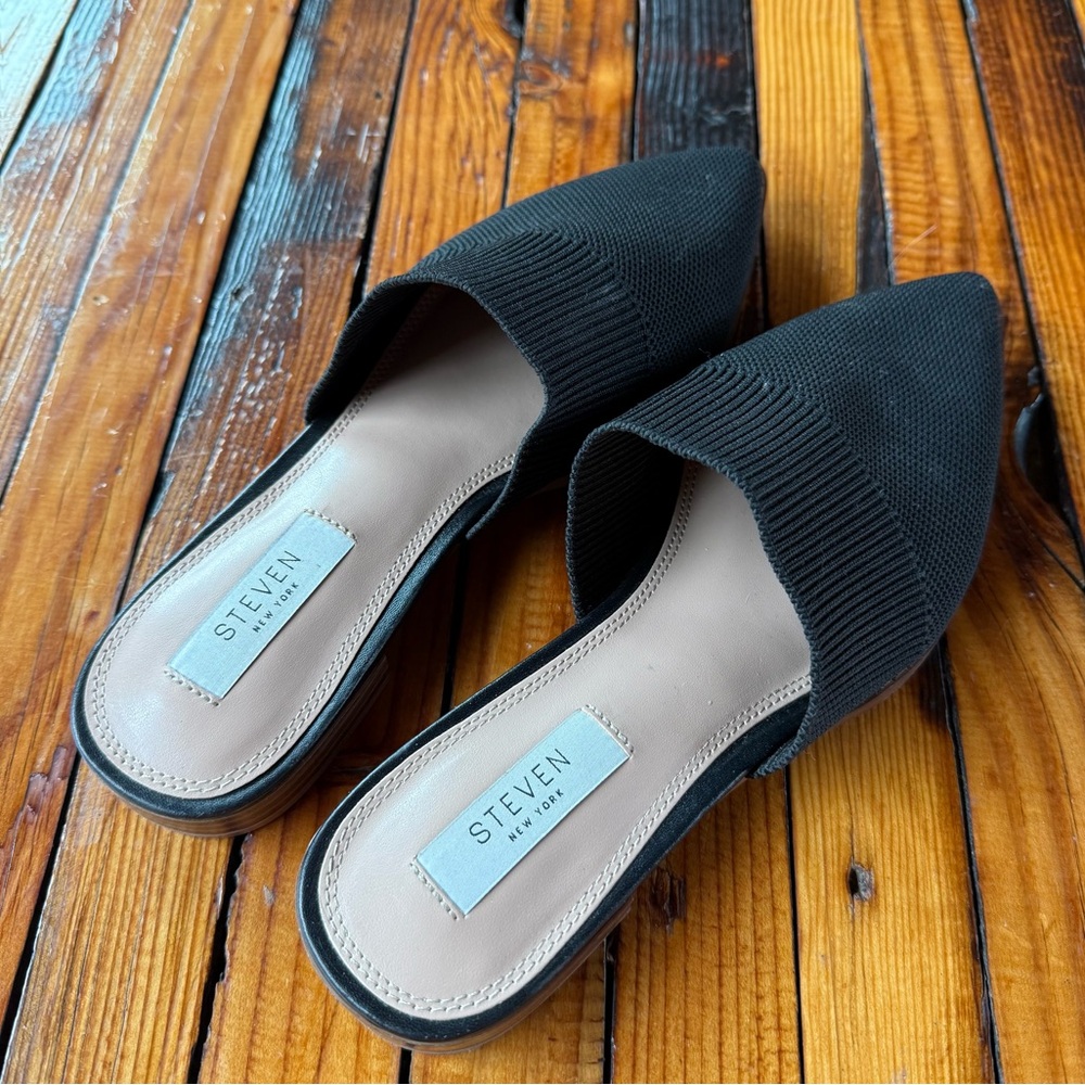 Steven NY ‘Valdez’ knit mules